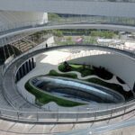 Spiral staircase at Shanghai Museum East